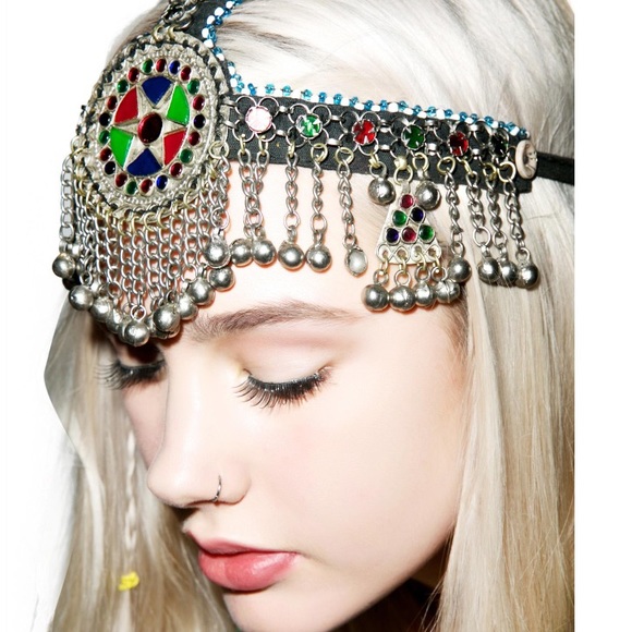 The Third Eye Crown Bell Headpiece - Picture 2 of 5